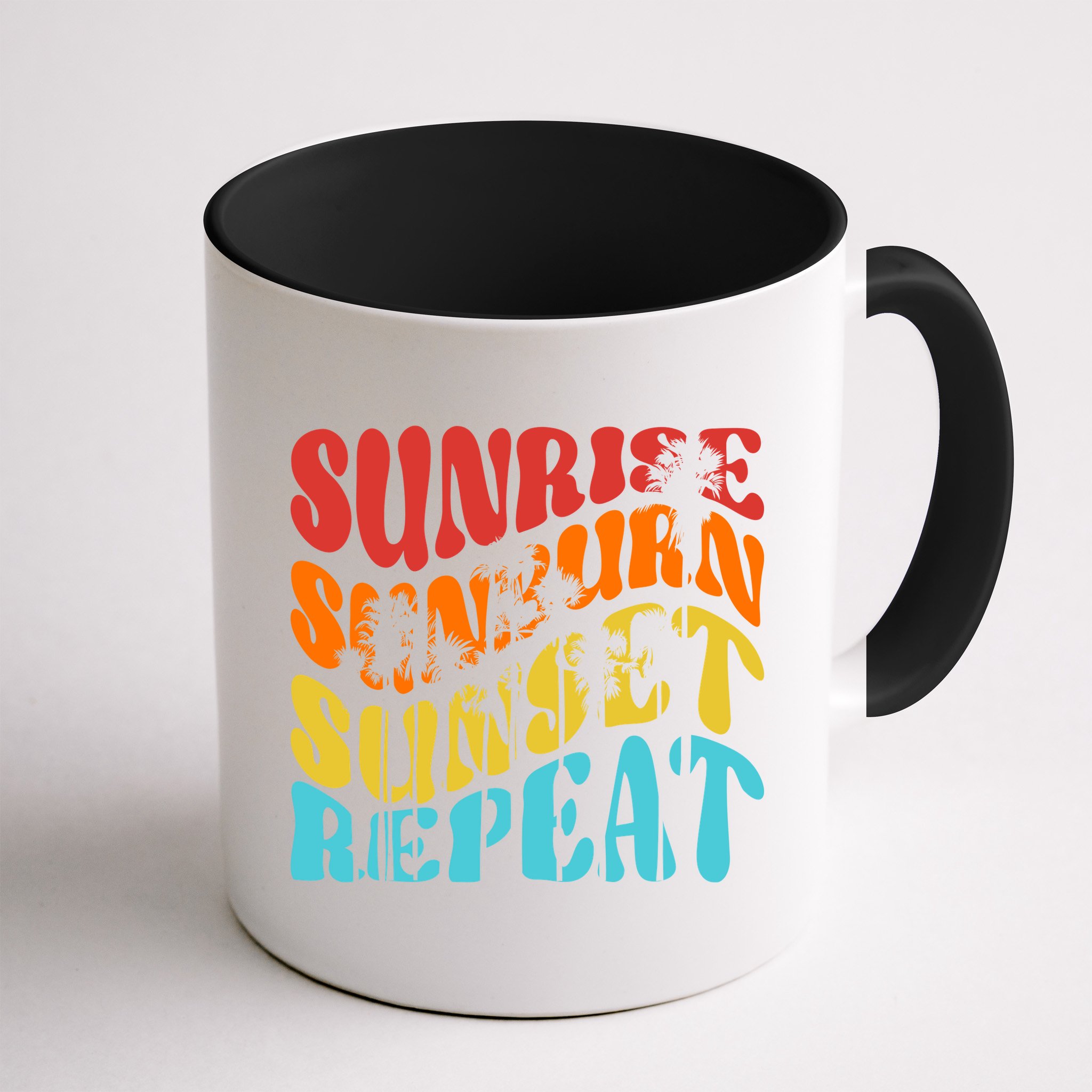 Sunride Sunburn Sunset Repeat Mug