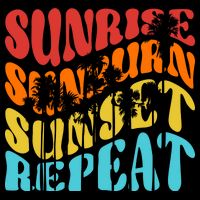 Sunride Sunburn Sunset Repeat Mug