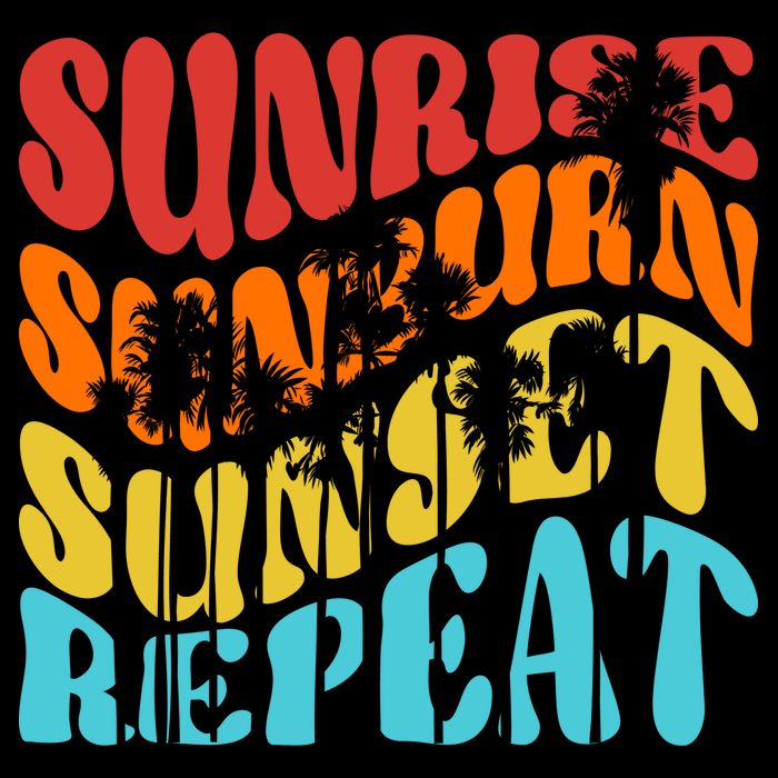 Sunride Sunburn Sunset Repeat Mug