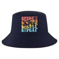 Sunride Sunburn Sunset Repeat Cool Comfort Performance Bucket Hat