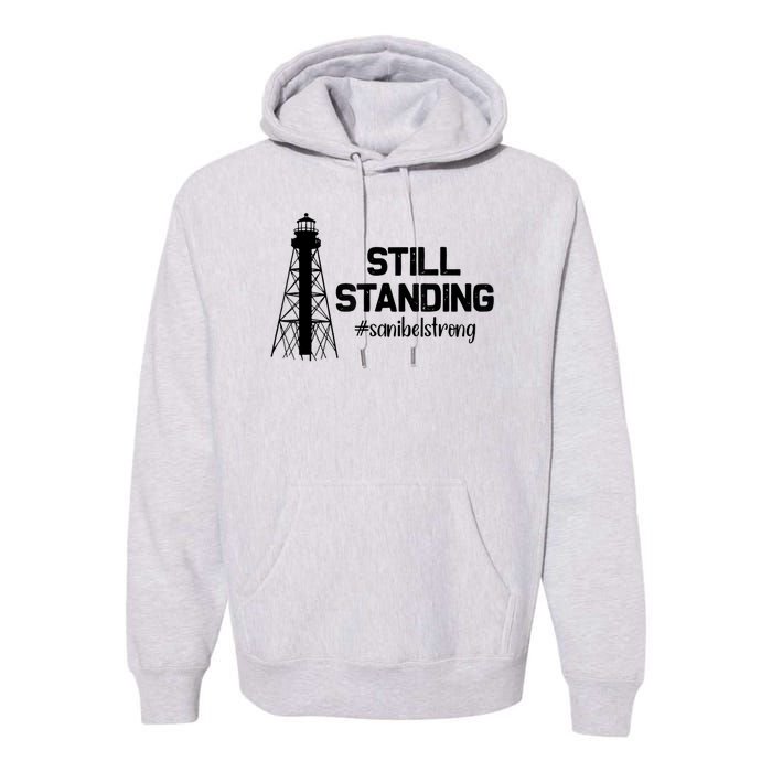 Still Standing Sanibel Strong Florida Hurricane Relief Premium Hoodie