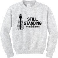 Still Standing Sanibel Strong Florida Hurricane Relief Kids Sweatshirt