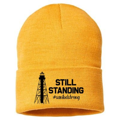 Still Standing Sanibel Strong Florida Hurricane Relief Sustainable Knit Beanie