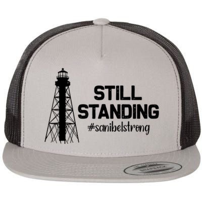 Still Standing Sanibel Strong Florida Hurricane Relief Flat Bill Trucker Hat