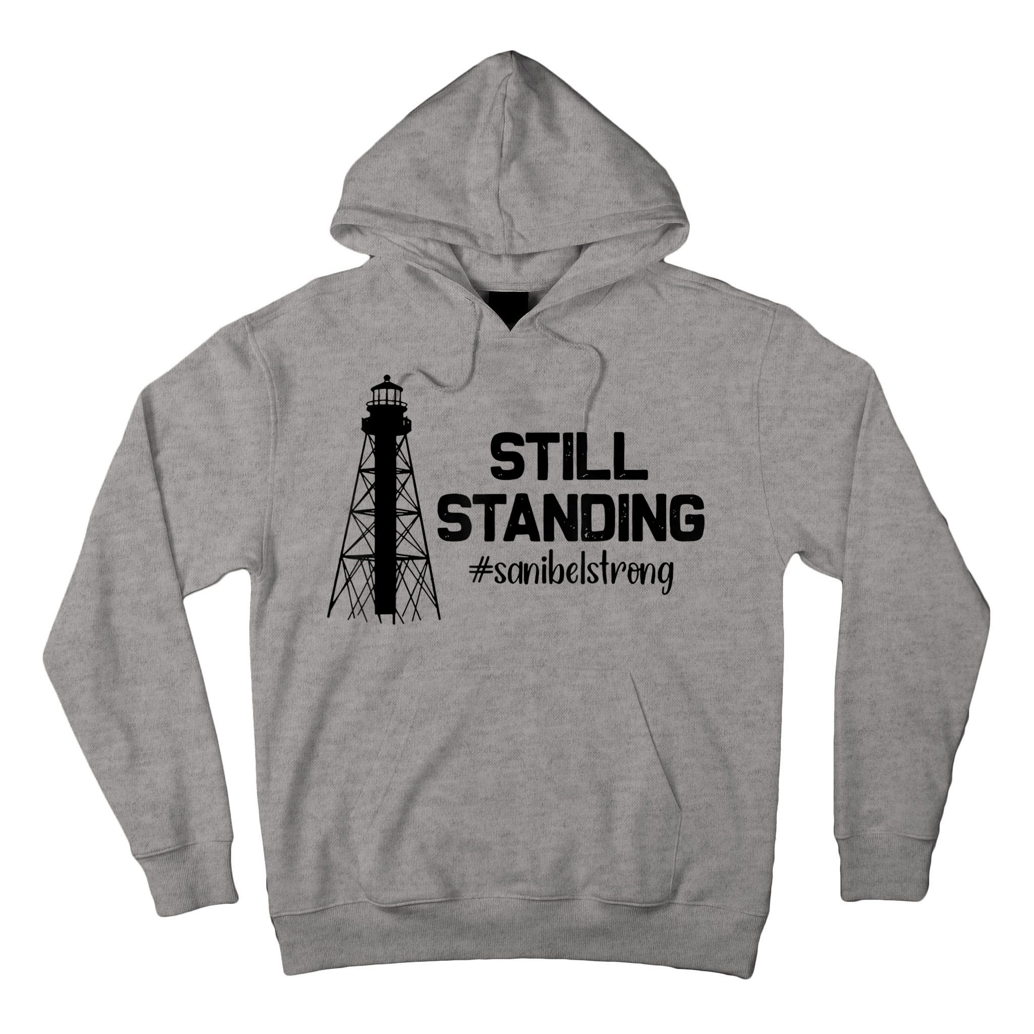 Still Standing Sanibel Strong Florida Hurricane Relief Tall Hoodie