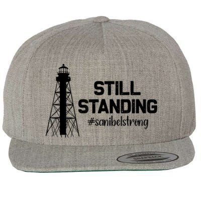 Still Standing Sanibel Strong Florida Hurricane Relief Wool Snapback Cap