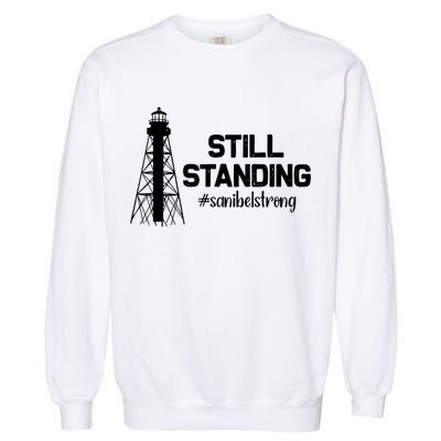 Still Standing Sanibel Strong Florida Hurricane Relief Garment-Dyed Sweatshirt