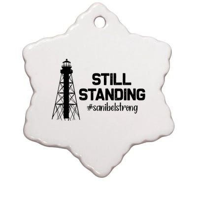 Still Standing Sanibel Strong Florida Hurricane Relief Ceramic Star Ornament