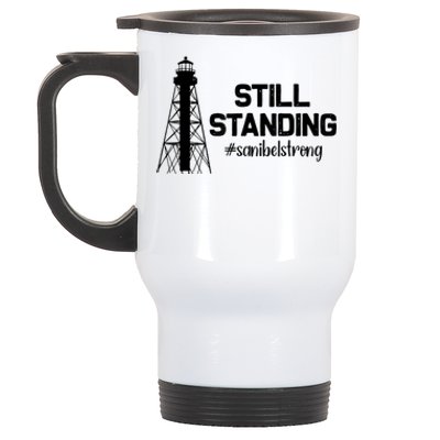 Still Standing Sanibel Strong Florida Hurricane Relief Stainless Steel Travel Mug