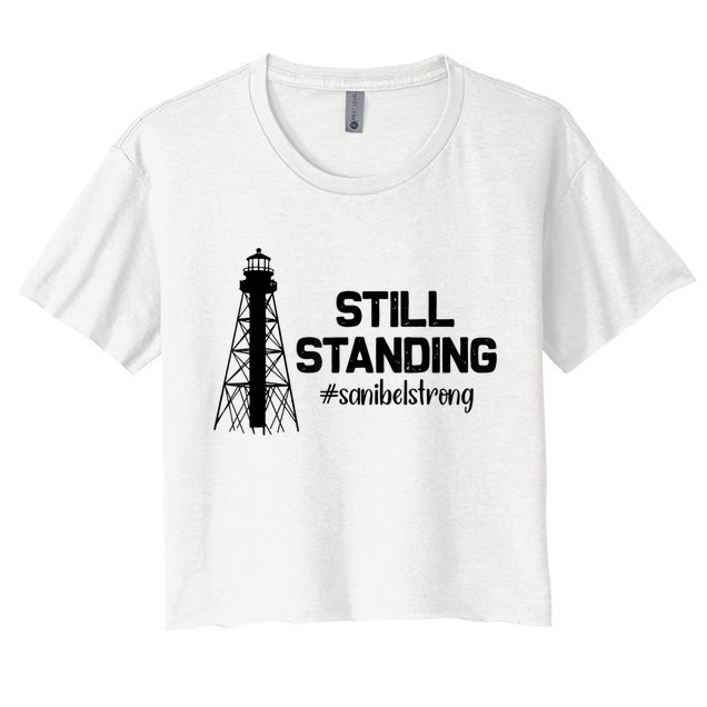 Still Standing Sanibel Strong Florida Hurricane Relief Crop Top