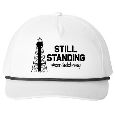 Still Standing Sanibel Strong Florida Hurricane Relief Snapback Five-Panel Rope Hat