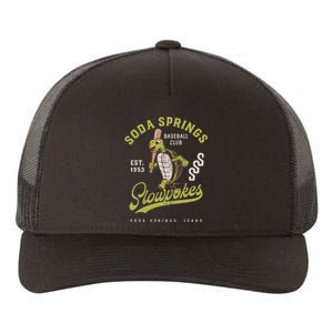 Soda Springs Slowpokes Minor League Baseball Team Yupoong Adult 5-Panel Trucker Hat