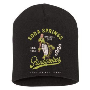 Soda Springs Slowpokes Minor League Baseball Team Short Acrylic Beanie