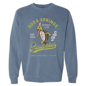 Soda Springs Slowpokes Minor League Baseball Team Garment-Dyed Sweatshirt