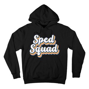 Sped Squad Special Education Retro Hoodie