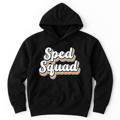 Sped Squad Special Education Retro Hoodie