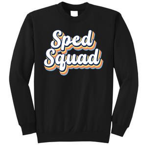 Sped Squad Special Education Retro Sweatshirt