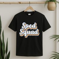 Sped Squad Special Education Retro T-Shirt