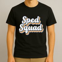 Sped Squad Special Education Retro T-Shirt