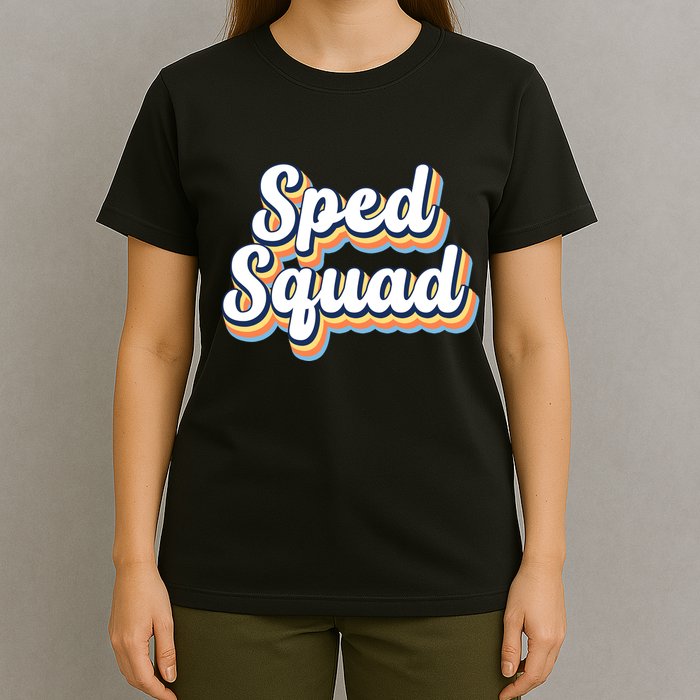 Sped Squad Special Education Retro T-Shirt