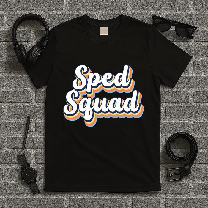 Sped Squad Special Education Retro T-Shirt