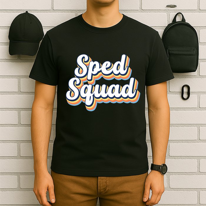 Sped Squad Special Education Retro T-Shirt