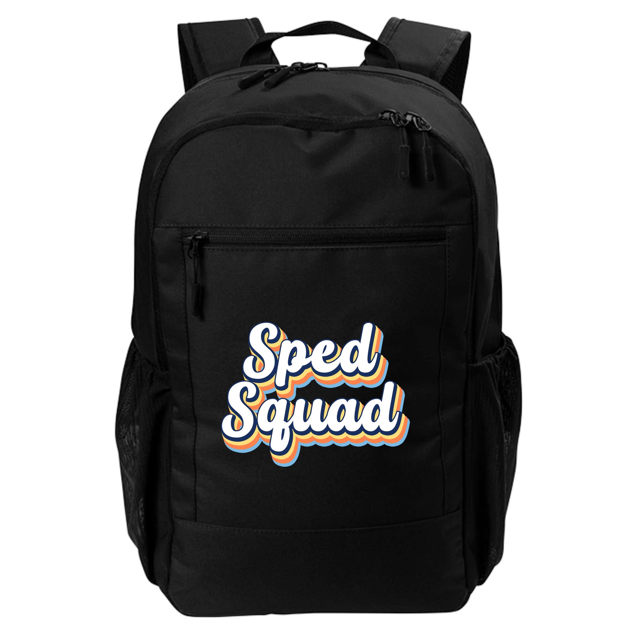 Sped Squad Special Education Retro Backpack