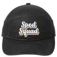 Sped Squad Special Education Retro 7-Panel Snapback Hat