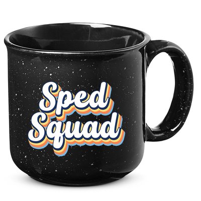 Sped Squad Special Education Retro 15oz Campfire Ceramic Mug