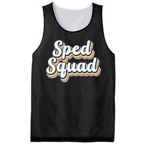 Sped Squad Special Education Retro Mesh Reversible Basketball Jersey Tank