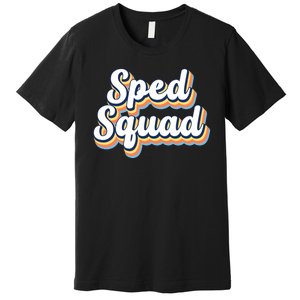 Sped Squad Special Education Retro Premium T-Shirt