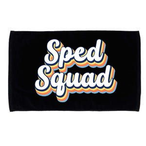 Sped Squad Special Education Retro Microfiber Hand Towel