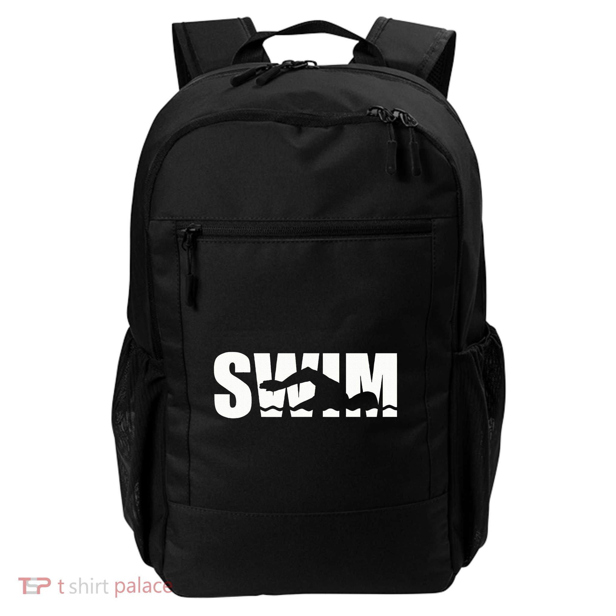 Swim Swimmer Daily Commute Backpack