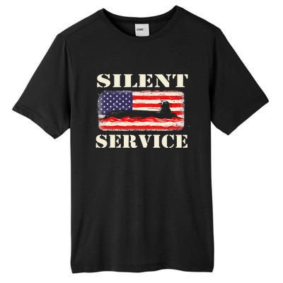 Silent Service Submarine Us Veteran Submariner Tall Fusion ChromaSoft Performance T-Shirt