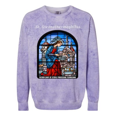 St. Stearothermophilus Colorblast Crewneck Sweatshirt