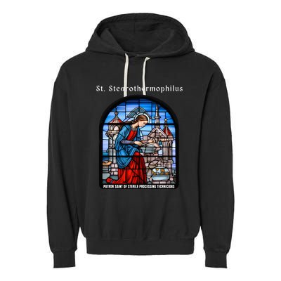 St. Stearothermophilus Garment-Dyed Fleece Hoodie