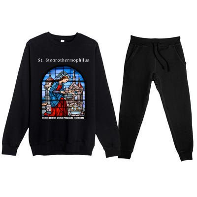 St. Stearothermophilus Premium Crewneck Sweatsuit Set