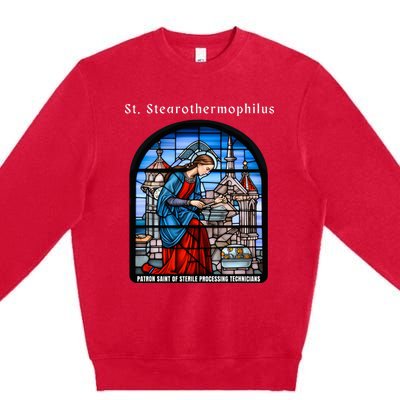 St. Stearothermophilus Premium Crewneck Sweatshirt