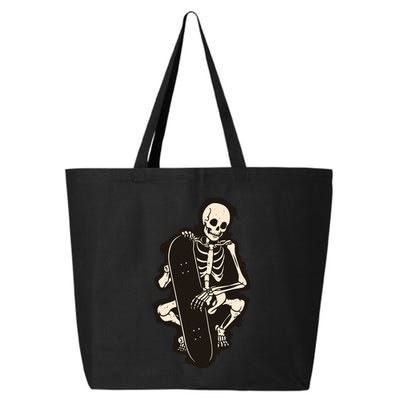 Skeleton Skateboarder 25L Jumbo Tote