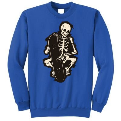 Skeleton Skateboarder Sweatshirt