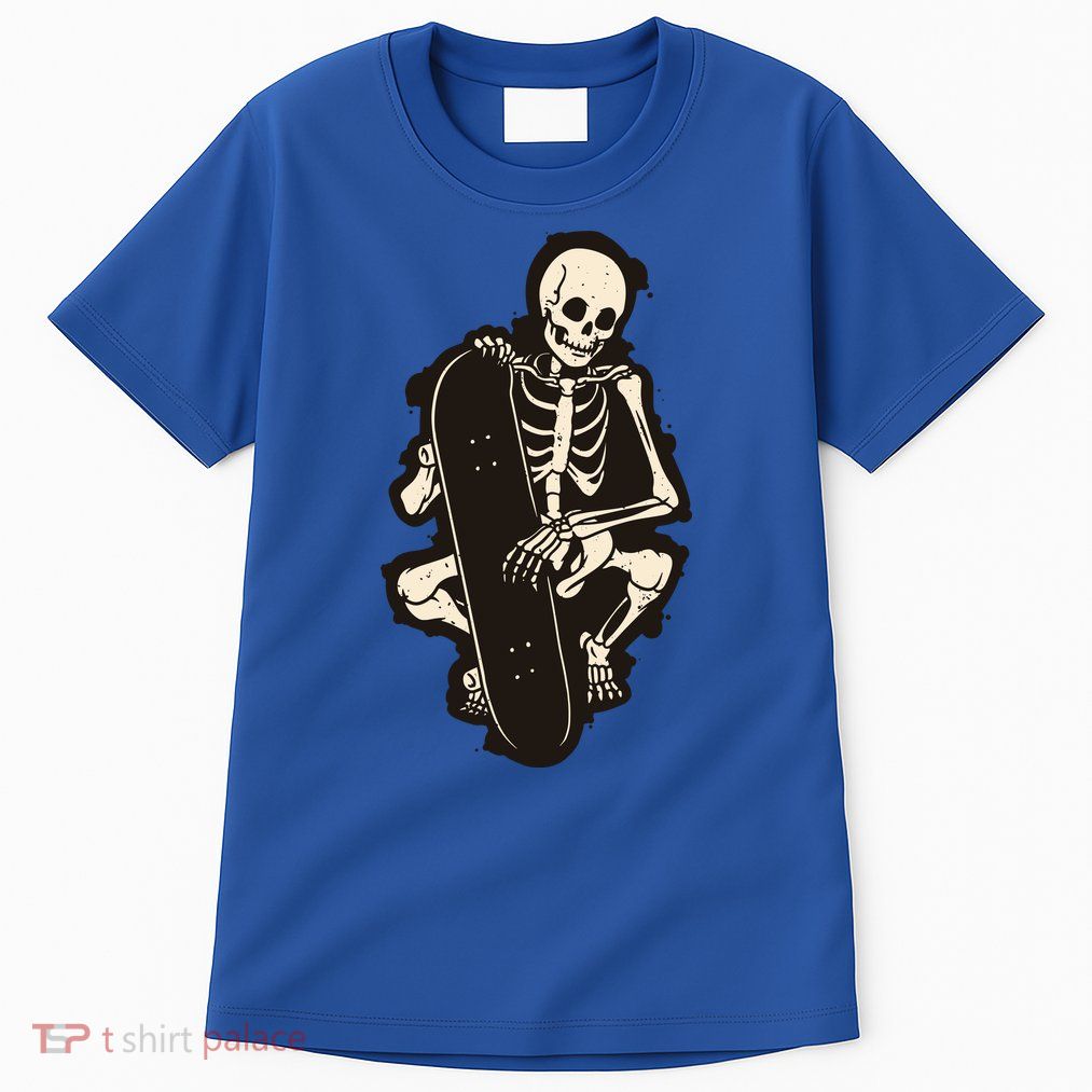 Skeleton Skateboarder Tall T-Shirt