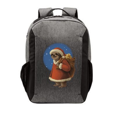 Santa Sloth Vector Backpack
