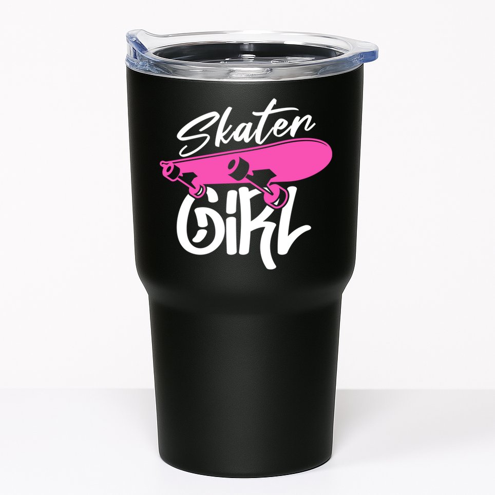 Skater Skateboard Skateboarding For Girl Tumbler
