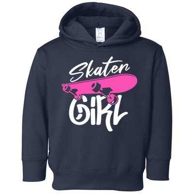 Skater Skateboard Skateboarding For Girl Toddler Hoodie