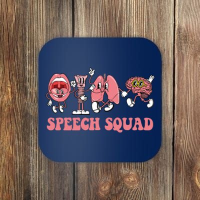 Slp Speech Squad Therapy Coaster