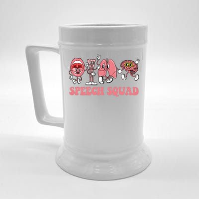 Slp Speech Squad Therapy Beer Stein