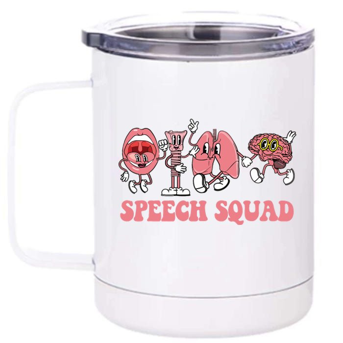 Slp Speech Squad Therapy 12 oz Stainless Steel Tumbler Cup