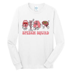 Slp Speech Squad Therapy Tall Long Sleeve T-Shirt