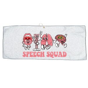 Slp Speech Squad Therapy Large Microfiber Waffle Golf Towel