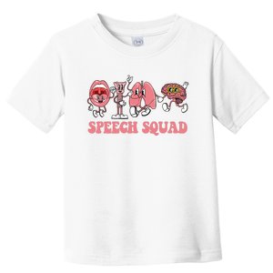 Slp Speech Squad Therapy Toddler T-Shirt